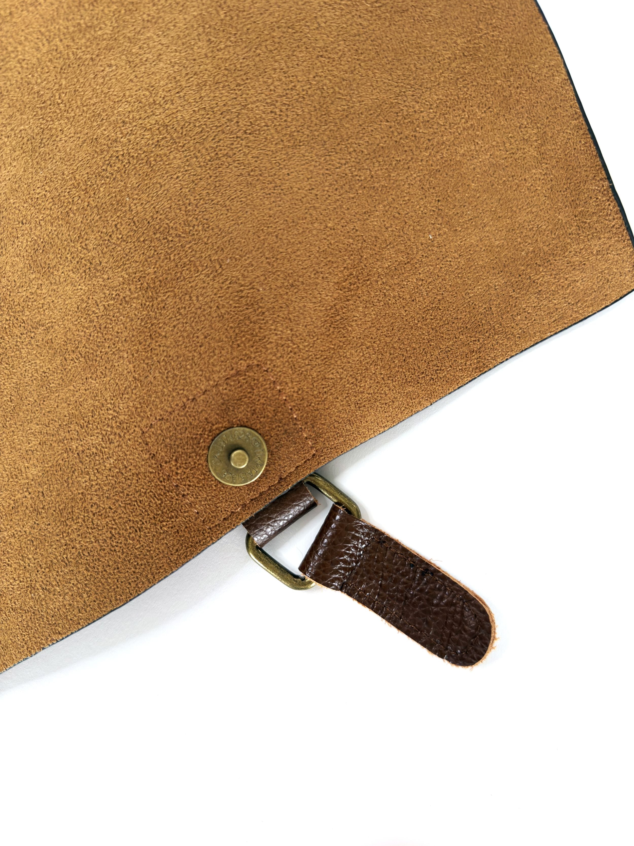 υφή δέρματος-λεπτομέρεια στο κούμπωμα της τσάντας πλάτης Backpack γεγάλο και κομψό-καφέ-ταμπά-γυναικεία -καθημερινή χρήση-πολύ ανθεκτική-δερμάτινη-βόλτα-λάπτοπ-ώμου-χιαστί-ταχυδρόμου για δουλειά και σχολή-προσφορά-καλή τιμή- πολύ καλή ραφή-ανθεκτική στο βάρος