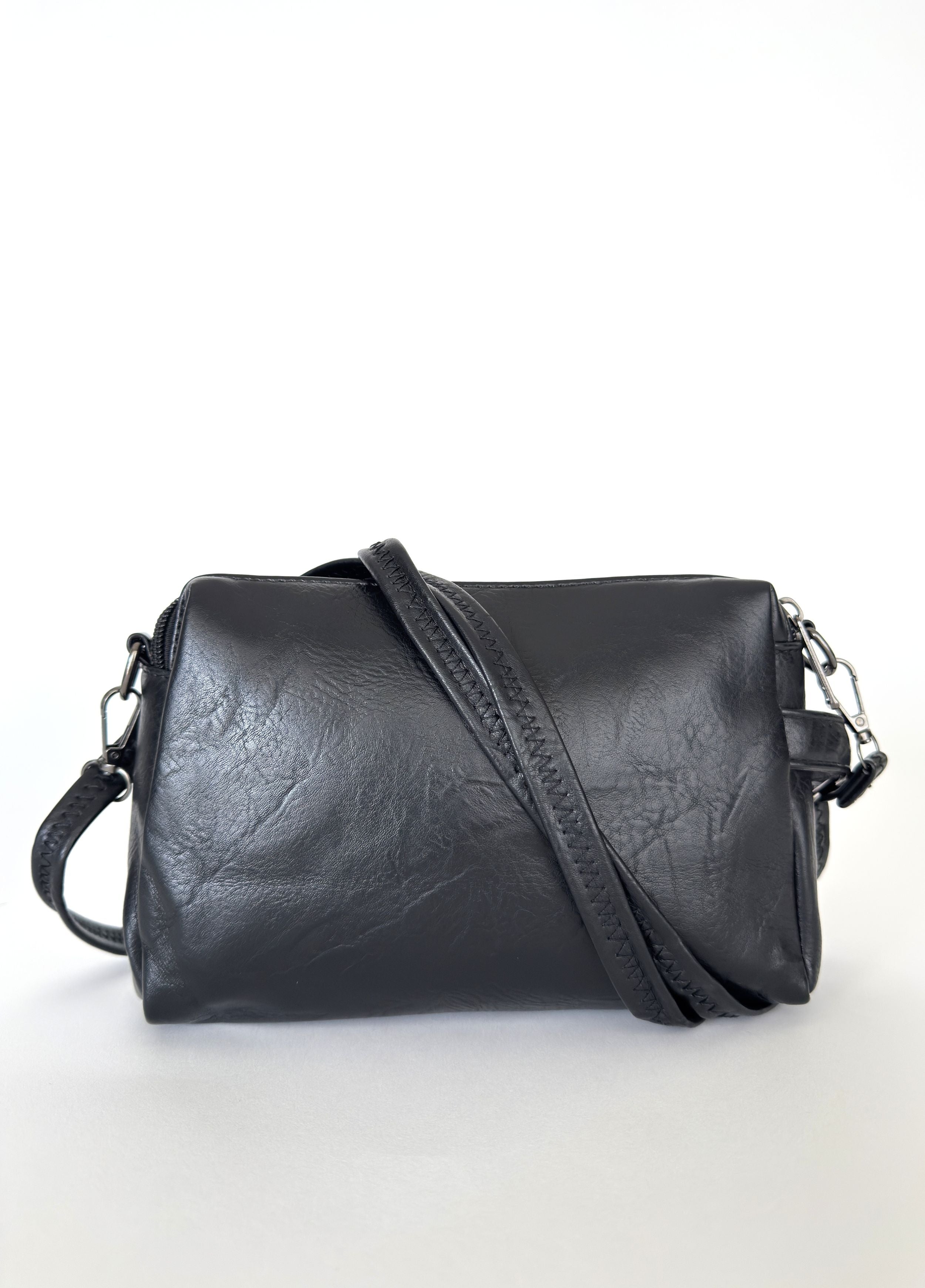 Νεσεσέρ Τσαντάκι με τρείς θήκες, λουρί για να φοριέται χιαστί και χερουλάκι ευκολίας. Πολυλειτουργικό νεσεσέρ, Τσάντα Οργάνωσης για Επαγγελματικά Ταξίδια, Μετακινήσεις Φορητή Τσάντα Αποθήκευσης