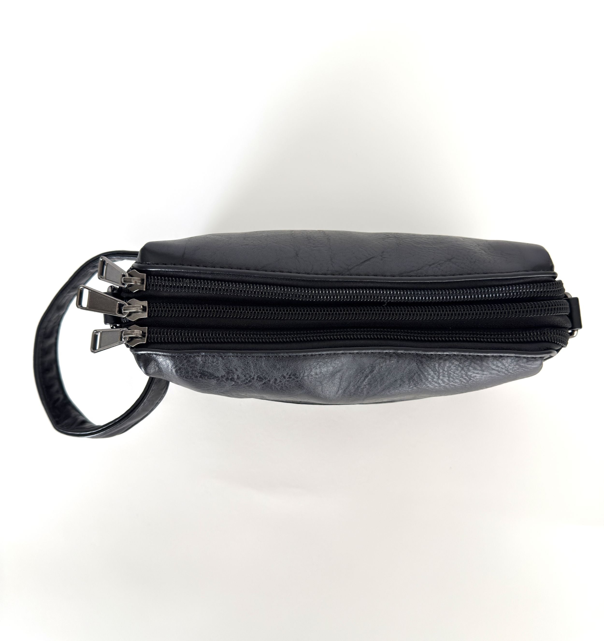 Νεσεσέρ Τσαντάκι με τρείς θήκες, λουρί για να φοριέται χιαστί και χερουλάκι ευκολίας. Πολυλειτουργικό νεσεσέρ, Τσάντα Οργάνωσης για Επαγγελματικά Ταξίδια, Μετακινήσεις Φορητή Τσάντα Αποθήκευσης