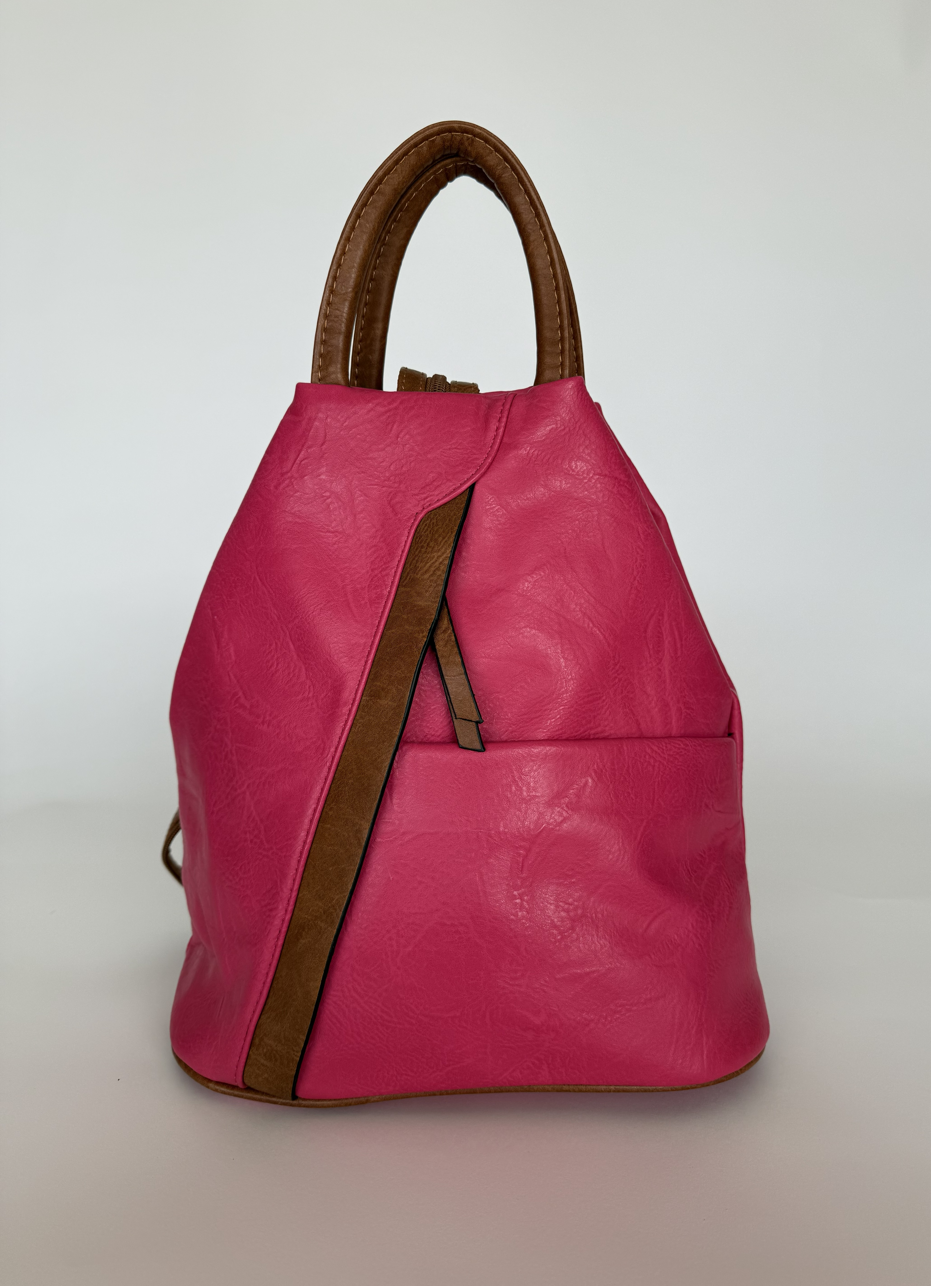 Πολυμορφική Τσάντα 3‑σε‑1 — Χειρός, Σακίδιο & Χιαστί (Faux Leather)