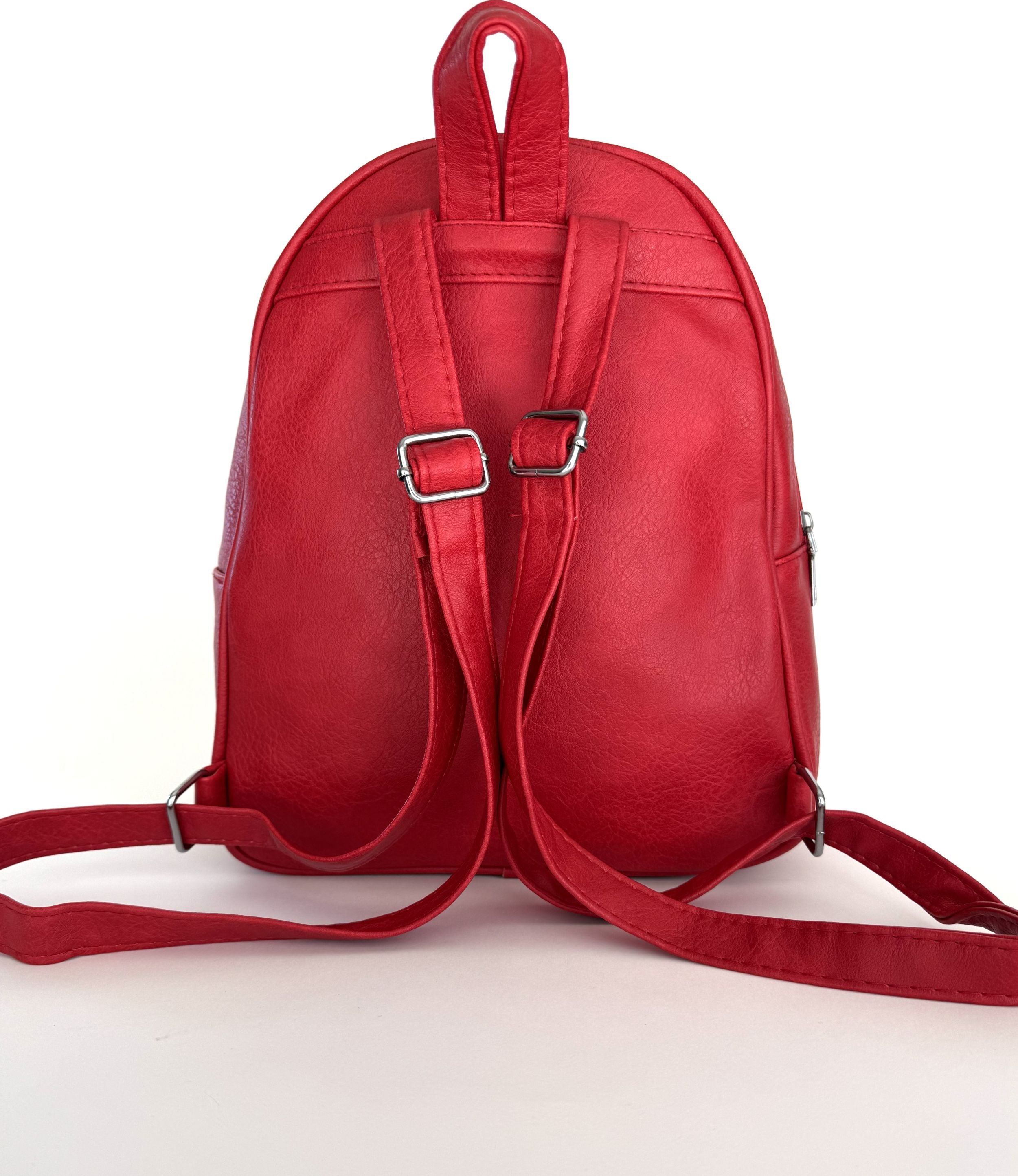 Κόκκινο γυναικείο σακίδιο πλάτης