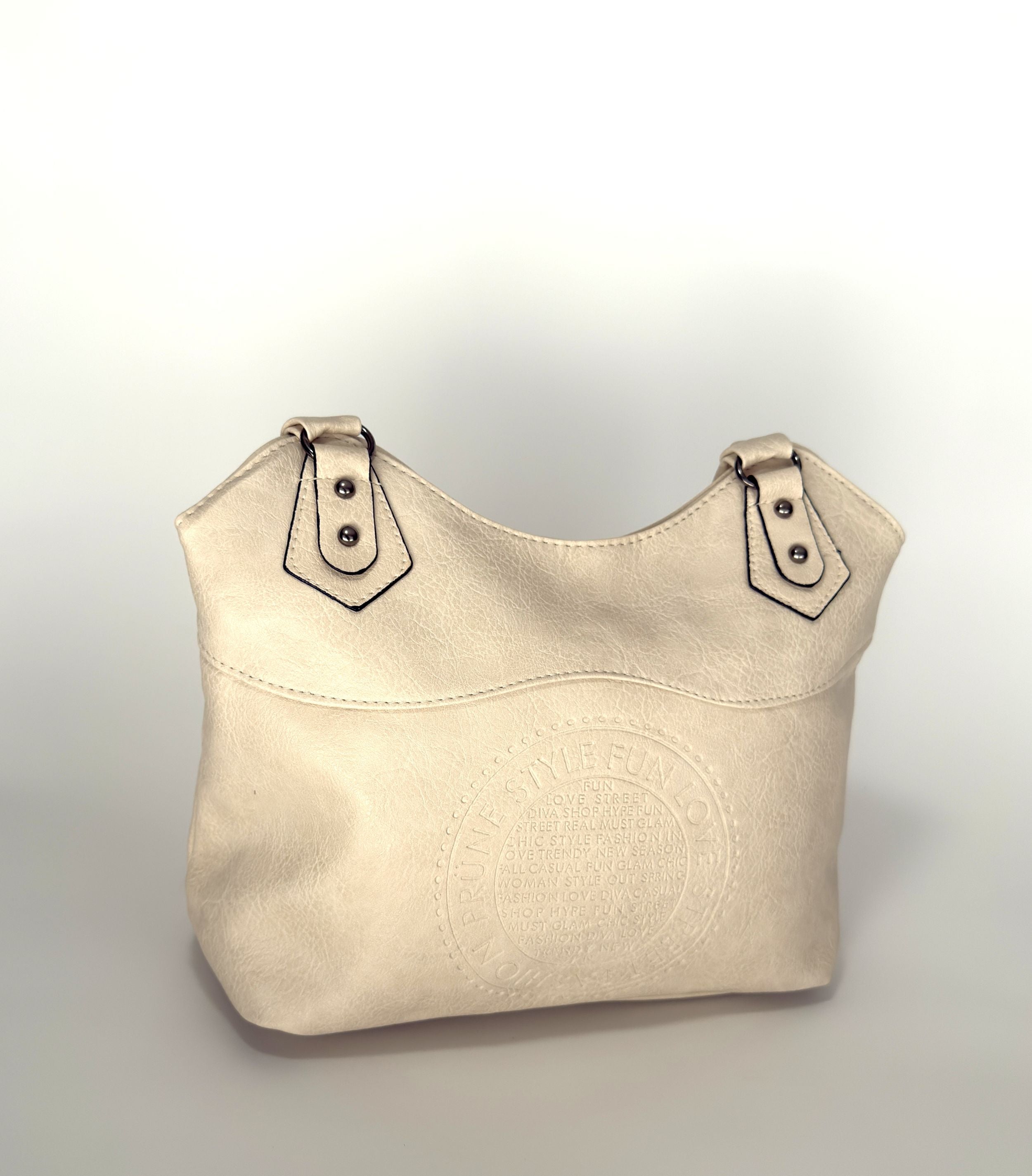 Κλασσική τσάντα ώμου με ανθεκτικά λουριά για κάθε μέρα