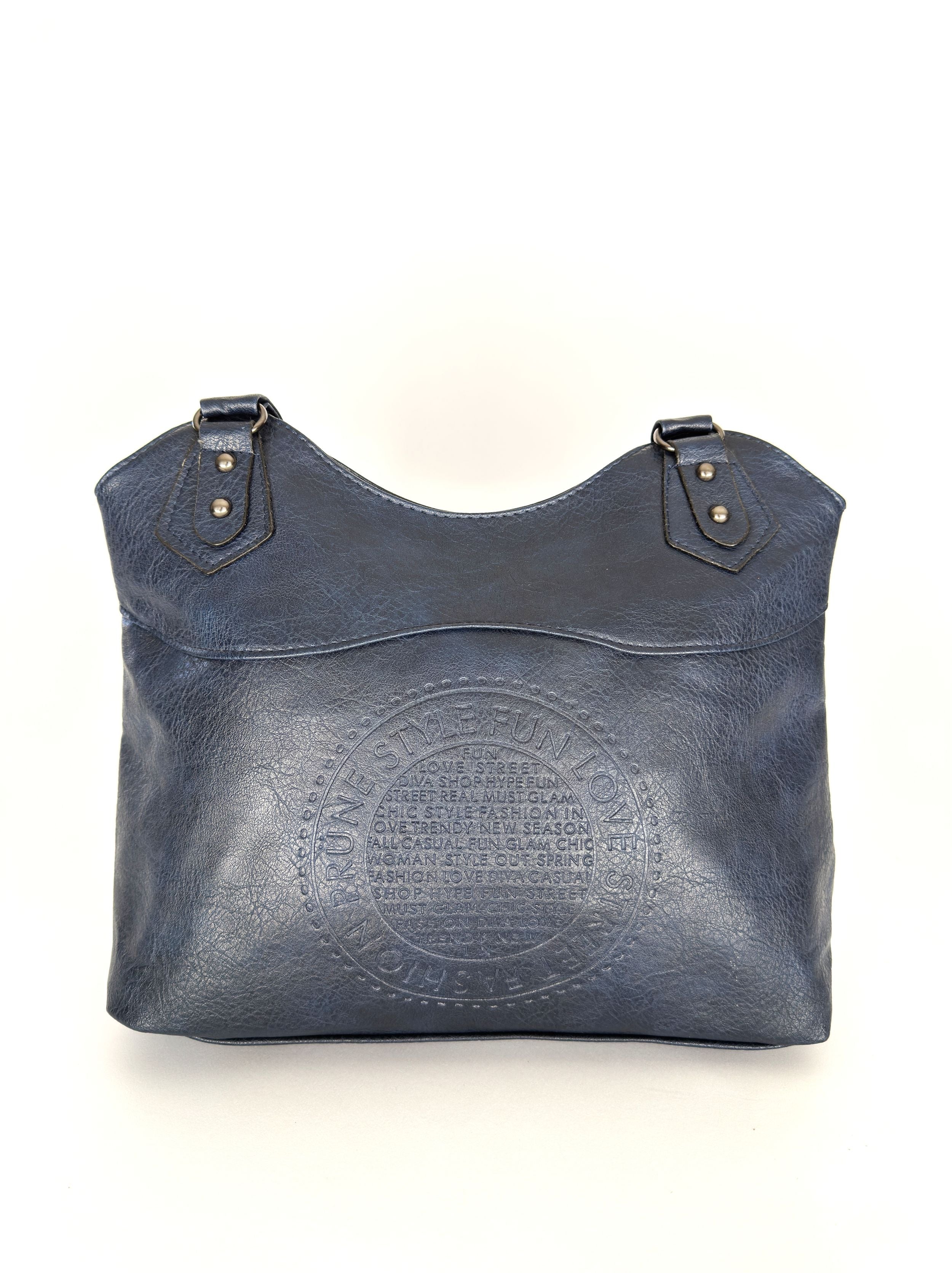 Κλασσική τσάντα ώμου με ανθεκτικά λουριά για κάθε μέρα